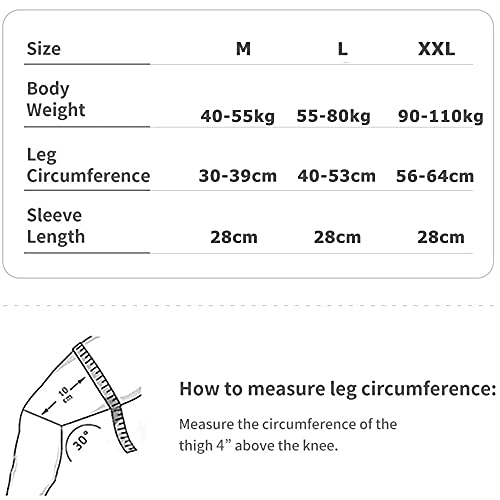 Bandage genou arthrite avec maintien élastique et compression