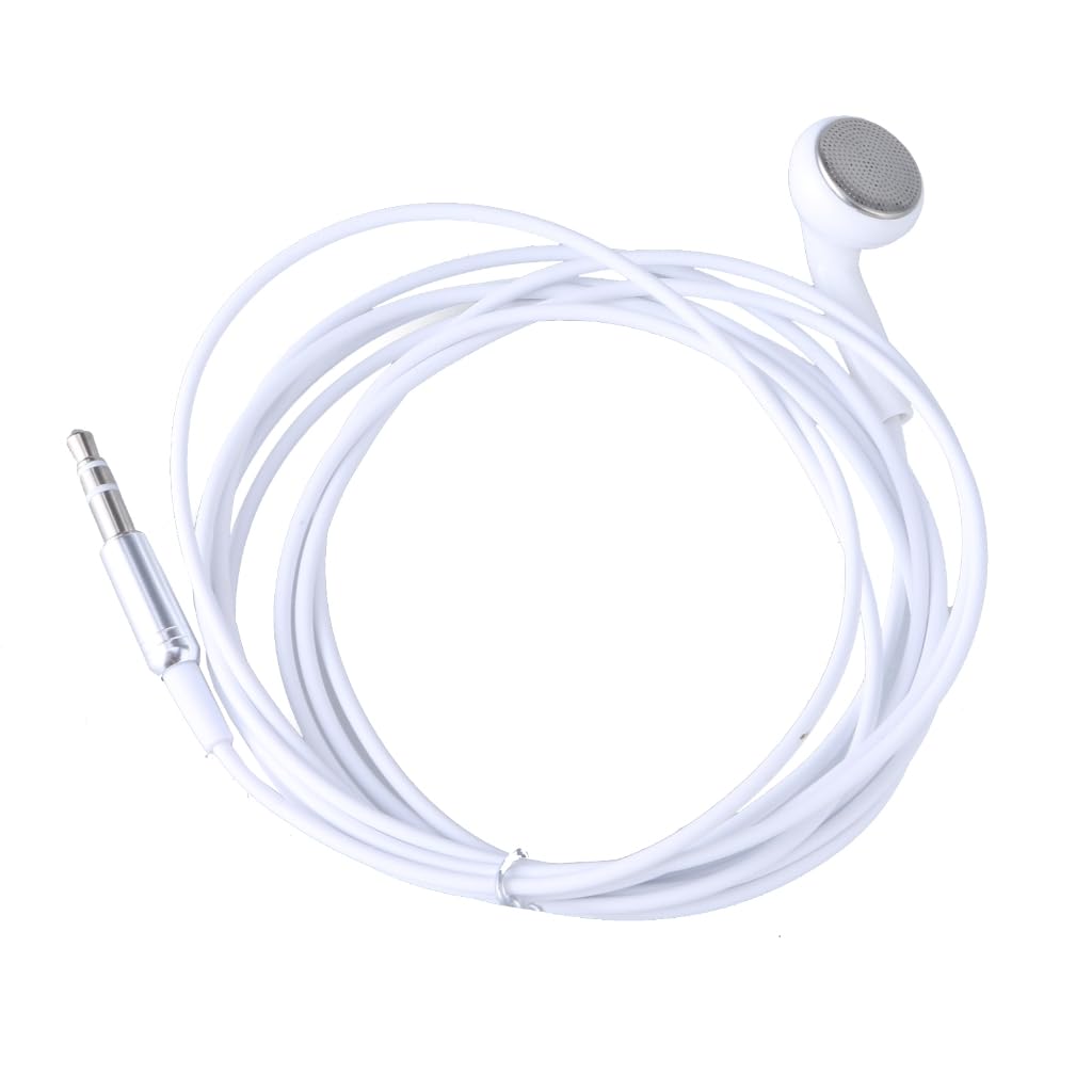 Tsophreniq 3.5mm in Ear Single-Side Earphones Earbud Corded Headsets Headphone Single Side for MP3 MP4 Mobile Phones