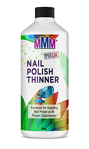 Nail Polish THINNER Gel Nail Varnish Thinner Thin and Revive old Favorite polish (50ML)