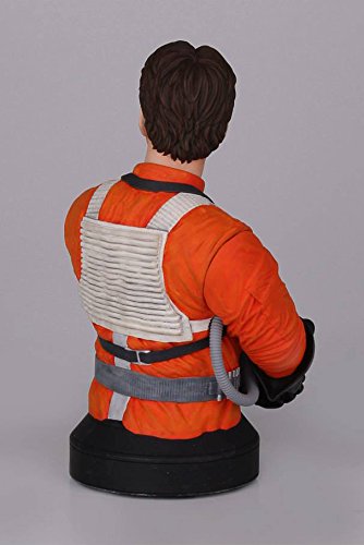 Mini Buste Star Wars Wedge Antilles – Gentle Giant, échelle 1:6, 17 Cm, Résine, Neuf Scellé