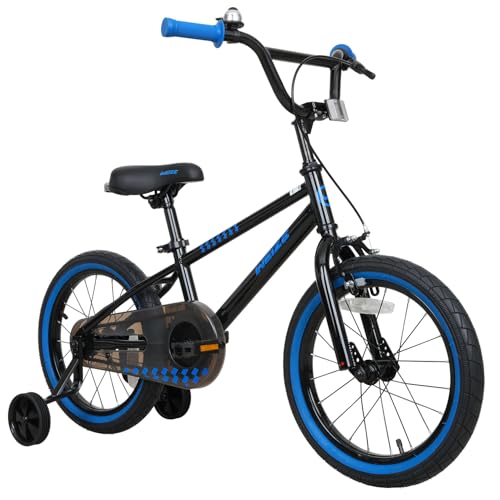 WEIZE Kids Bike, 16 Inch Children Bicycle for Boys & Girls