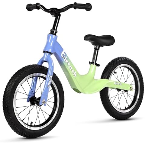 Hello-5ive 14" Kids Balance Bike with Air Tires Cover