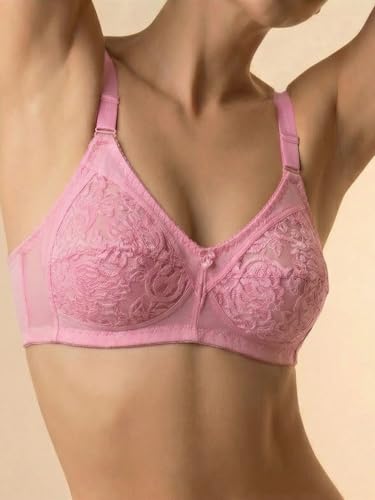 Image of INKURV Full Coverage Net Bra for Women Cotton| Comfortable Minimizer Bra for Heavy Breast Bra for Big Busts| Sag Lift Support Bra