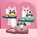 Luyismer 3 in 1 Pet Tableware Dog Food Bowl Automatic Waterer Tilted Elevated Stainless Steel Bowl with Slow Feeder 3 Colors