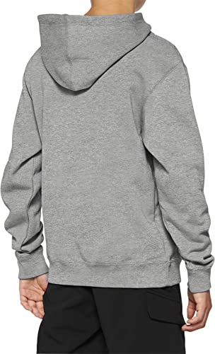 100% Youth Icon Hoody Heather Grey Youth L2