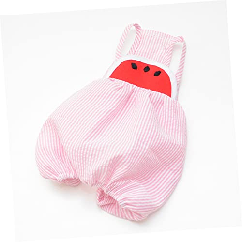 Pantalones disfraz para perros talla M color rosa miniatura 7