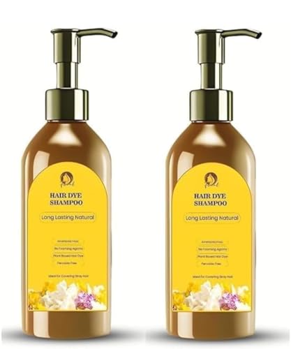Japanese Hair Dye Shampoo – Long Lasting Natural Hair Dye Shampoo for Man & Women, Premium Japanese Natural for Women Black | Home Solution