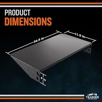 Traeger Folding Front Shelf, listing photo 2