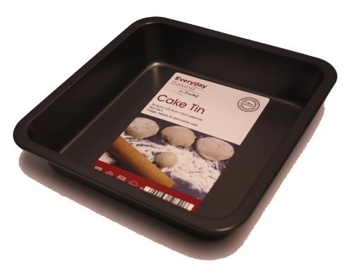 Prochef Essentials Non Stick Square Cake Tin,22 x 22 x 5cm