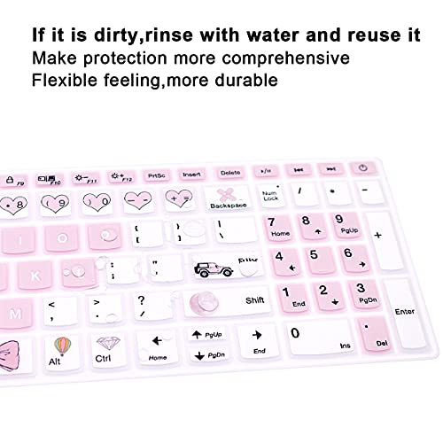Protector de Teclado de Silicona para Lenovo 15.6 y 17.3 pulgadas miniatura 4