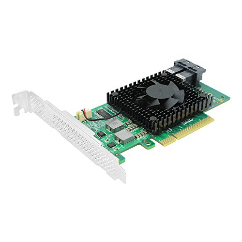 Generic NV9347L-2I PCI Express 3.0 x8 to 2 x U.2 (SFF-8643) NVMe Switch Adapter