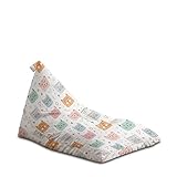 Sitzsack Kinder mit Füllung - Wir nähen unsere Sitzsäcke Outdoor aus einem strapazierfähigen Möbelstoff mit einem Gewicht von 300gr/m2. Der Stoff ist sehr angenehm, weich und zart im Griff. Wir erreichen eine hervorragende Druckqualität, indem wir mit Originaltinten arbeiten. Ein hochwertiger, verdeckter Reißverschluss. Unsere Empfehlung: Waschen Sie den Außenbezug bei 40 Grad