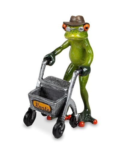 Formano Frosch Rentner hellgrün, ca.16cm