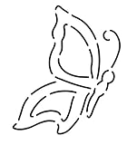 Quilting Creations Butterfly Side Quilt Stencil