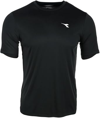 Diadora Mens Scudetto Crew Neck Short Sleeve Athletic Casual Tops Casual