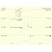Filofax Week to View Refill for 2015 Pocket Size Yearly Calendar, Cream (C68224-15)