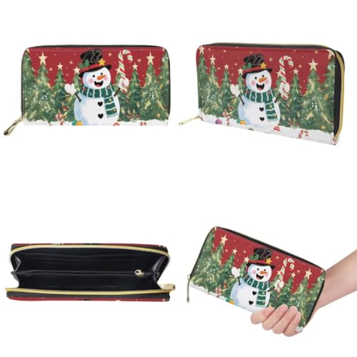Image of HUGS IDEA Leather Purses and Handbag for Women Bucket Bag with Wrist Wallet 2 Packs
