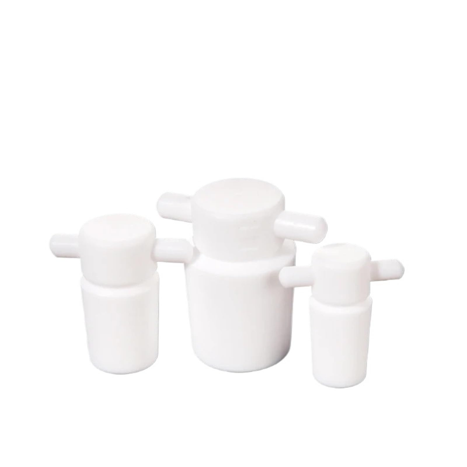 Tapón estándar sólido de 6 uds con mango tapón de matraz de PTFE | Alto rendimiento de sellado(40)