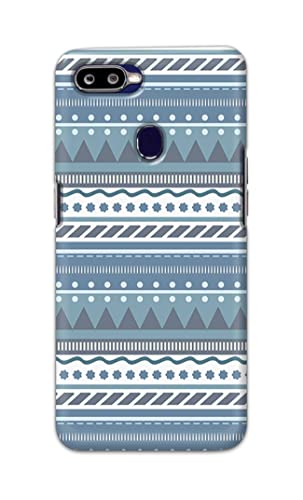 Image of Printed Hard Back Cover Case for Oppo F9 | Oppo F9 Pro | Realme U1 Back Cover (Seamless Geometric Tribal Pattern) -1803
