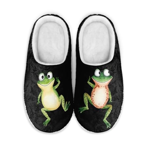 chaqlin Fuzzy House Slipper Womens Memory Foam Flat Heels Slippers for Causal Bedroom Walking with Flat Heels Causal Outdoor Indoor Shoes