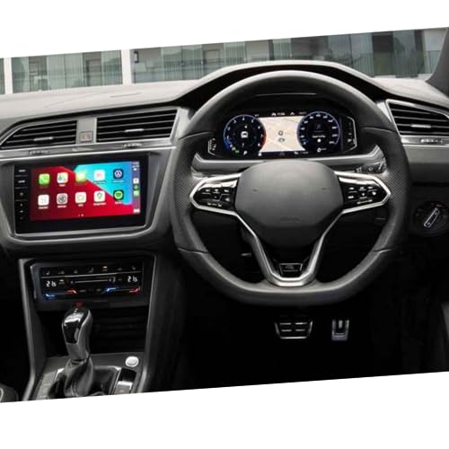 Verre trempé Tiguan II GTE haute résistance pour écran navigation 9,2"