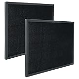 vhbw 2x Luftilter Ersatz für De Longhi 5513710001 für Luftreiniger - Kombifilter EPA + Aktivkohle