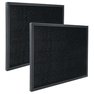 vhbw 2x Luftilter Ersatz für De Longhi 5513710001 für Luftreiniger - Kombifilter EPA + Aktivkohle