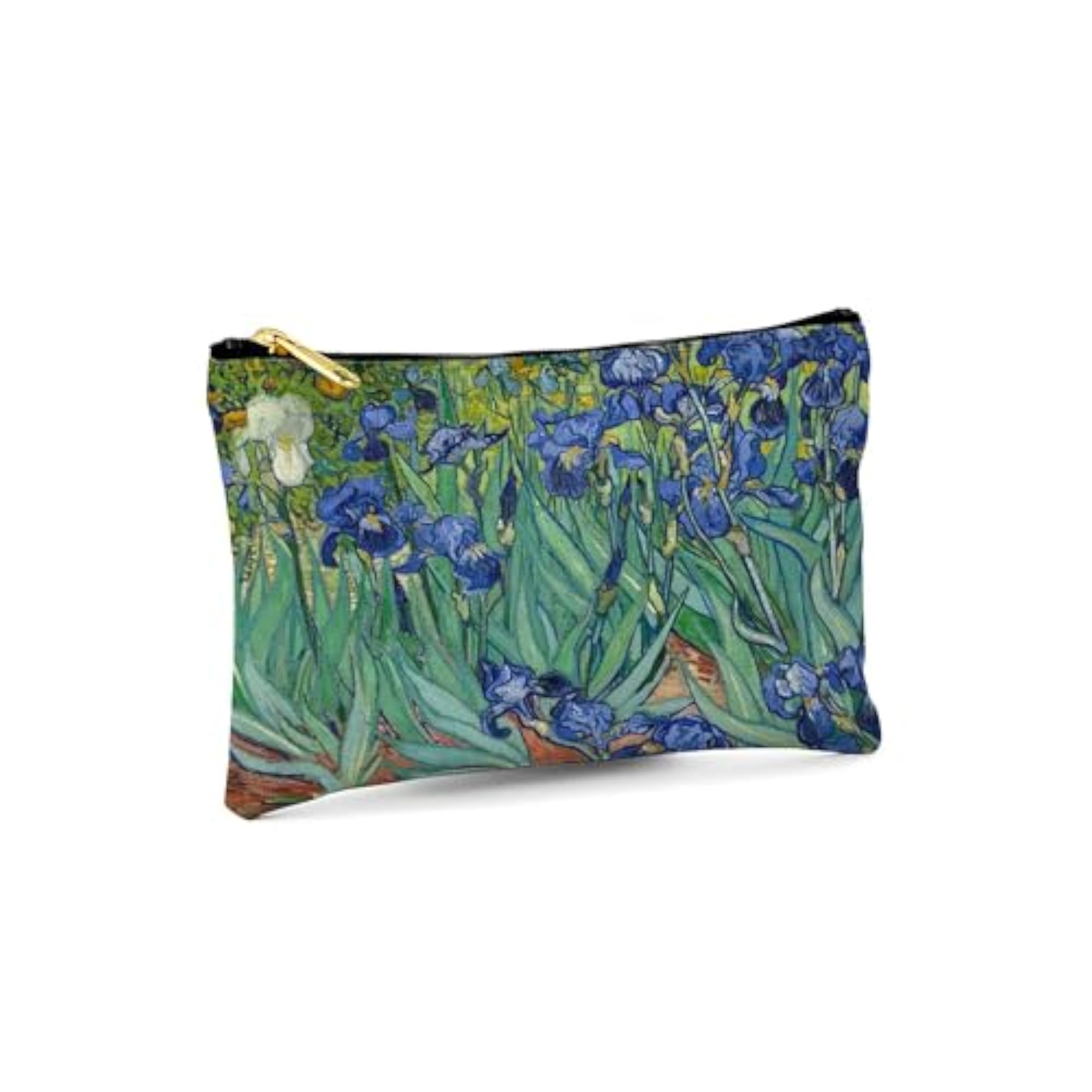 Irises by Vincent Van Gogh Zipper Makeup Pouch