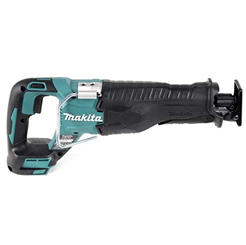 Makita DJR 187 - Sierra de sable sin escobillas (18 V, 1 batería de 6,0 Ah, cargador