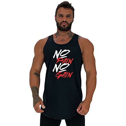 Kit 2 Regatas Longline Masculina MXD Conceito Academia Musculação Treino Gym Cavada Tank (M, Opção 0