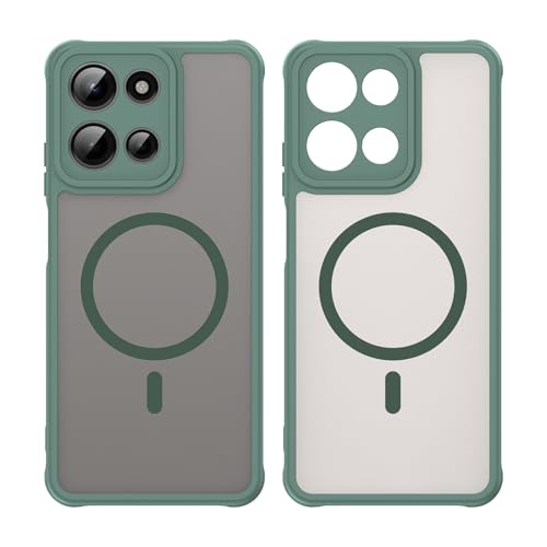 Image of Compatible with Moto G Play 2026 Case Cover,Compatible with MagSafe,Anti-Fall,Compatible with Motorola Moto G Power 2026 / Moto G 5G (2026) Cell Protective Phone Case Green