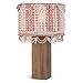 Regina Andrew Pink Malibu Decorative Table Lamp | Standing 26.5 inches Tall with Single 3-Way 150 Watt Max Socket for a Living Room, Bedroom or Entryway