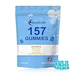 GHJESYZN Newly 157 Gummies for Men and Women, Blueberry Flavor, Gluten Free (1 Packet)