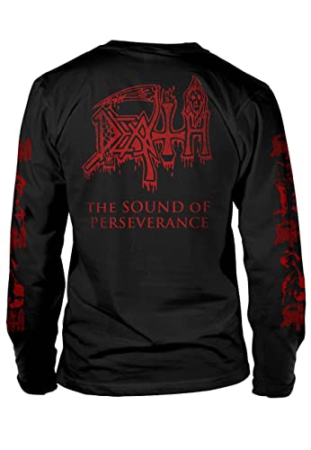 Death 'The Sound of Perseverance' (Black) Long Sleeve Shirt - Ultrakult Clothing2