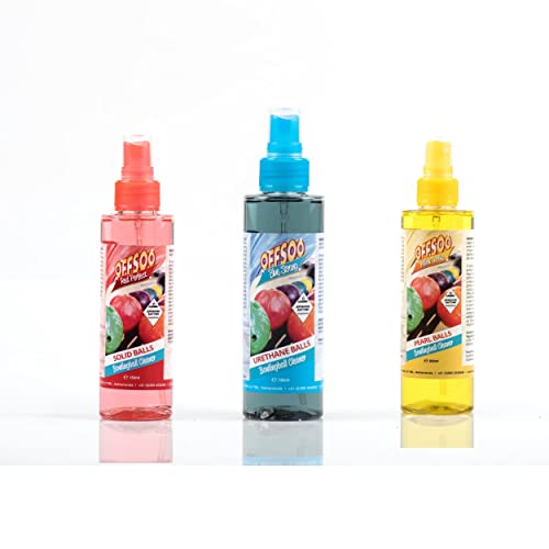 Detergente per palline da bowling – Offsoo Ball Cleaner per palline reattive, palline di uretano e sfere di poliestere – Accessori Bowling – Flacone spray | Detergente forte | Red Perfect 200 ml