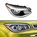 lkoewqzamx For Kia Soul 2014 2015 2016 2017 2018 2019 Halogen Headlight, Headlamp Assembly, 92101-B2270 (Passenger Side Headlight)