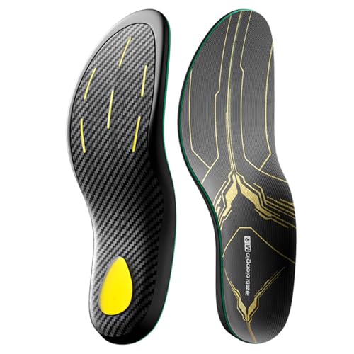 Semelles en fibre de carbone sport et soutien voûte plantaire EU 43-44