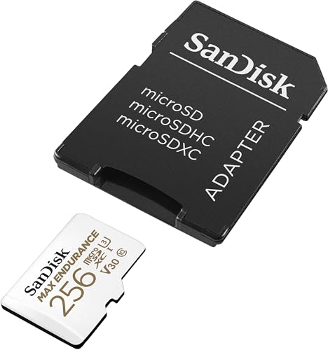 SanDisk 256GB MAX Endurance microSDHC™ Card with Adapter for 4K Video on Dashcams and Video Surveillance Cameras - Image 3