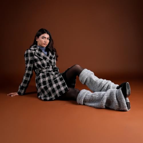 Image of Theater Women's Plush Leg Warmer | Ultra Soft Knit | Cozy Winter Leg Warmer for Women | Free Size
