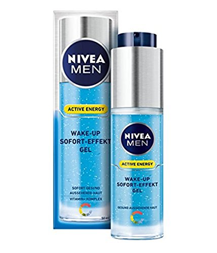 Nivea For Men Active Energy Morning Fix Face Gel 1.69 oz. 50ml