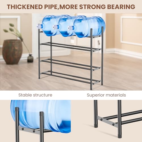 Meuble à chaussures extensible pour optimiser les petits espaces, rangement métal noir 4 niveaux - 7