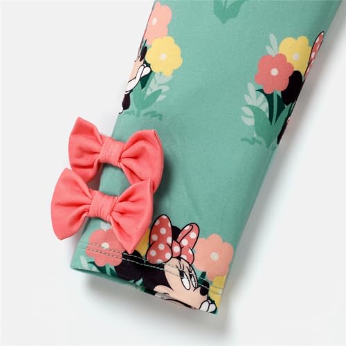 Image of Disney Minnie Mouse Frozen Princess Marvel Toddler Girls Clothes Long Sleeve Sweatshirt + Leggings 2pcs Outfits Set 2-6Y
