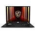 MSI Stealth 18 HX AI 45.7 cm 120Hz UHD+ Gaming Laptop:Intel Ultra 9-275HX, NVIDIA Geforce RTX 5090, 64GB DDR5, 2TB NVMe SSD, Wi-Fi 7, Win 11 Pro:Black A2XWJG-035US