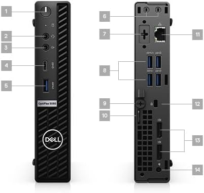Dell OptiPlex 5080 Mini PC i7-10700T 16GB 512GB SSD Win11 Pro Renewed - 4