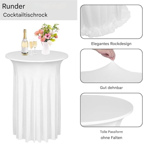 Nappe de Noël en élasthanne lavable pour table de restaurant et fêtes - 7
