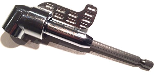 GOBEST 105 ° Ángulo de Extensión 1 / 4inch 6mm Hex Broca Destornillador ,destornillador de angulo (GB-0020)