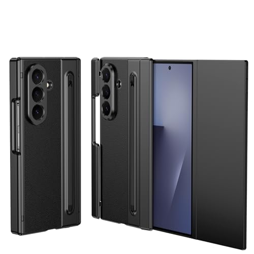 Étui pour Samsung Galaxy Z noir mat avec protège-écran et stylet premium