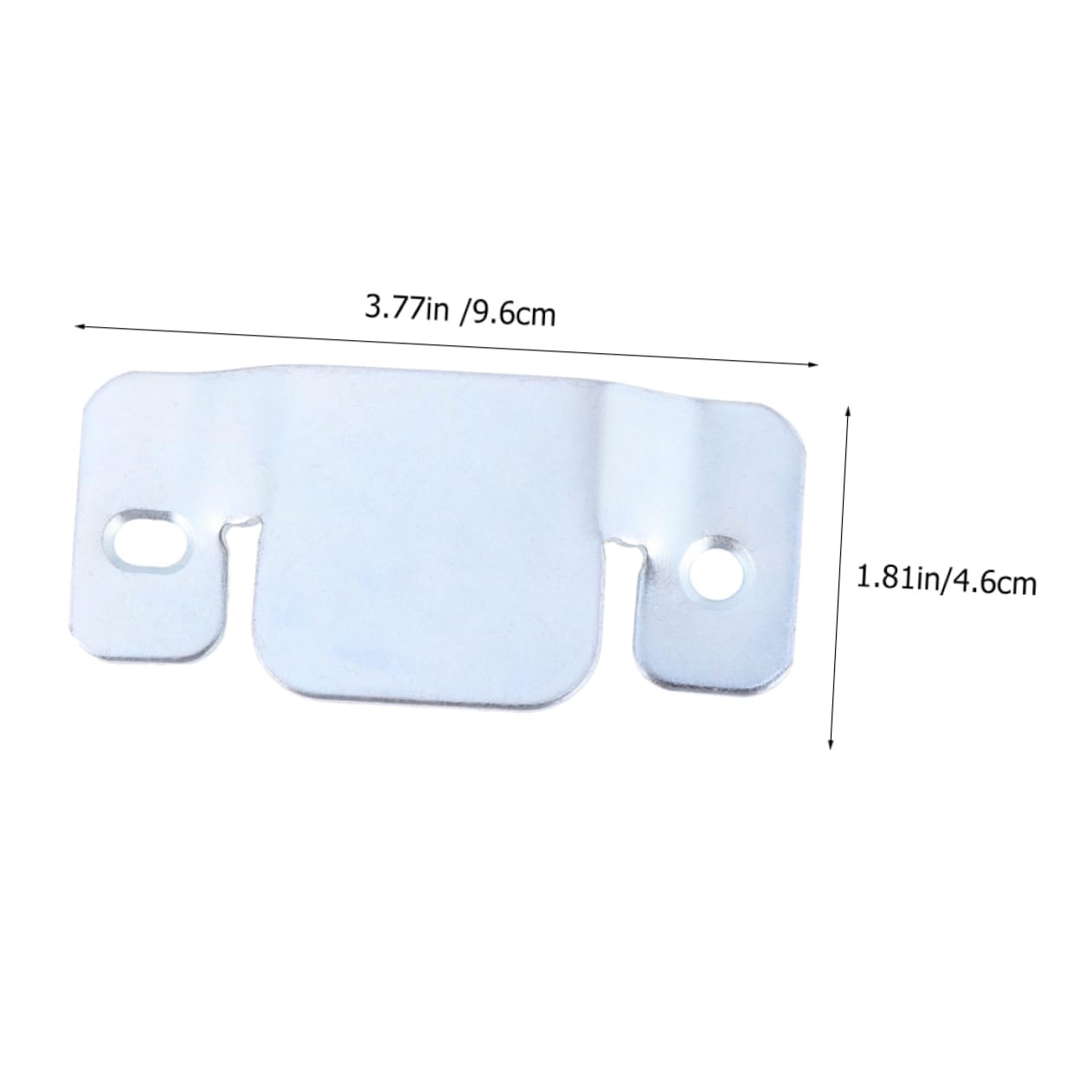 Anneome Conector de Sofá Seccional Dientes 8 Piezas de Metal Plata
