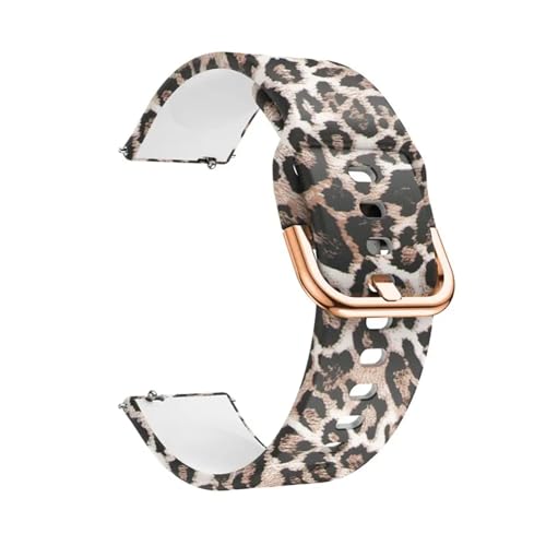 [XGYOMVB] Watch 6/5�p�X�g���b�v�AWatch 6�p�V���R���u���X���b�g�A�N���V�b�N�o���h�A20mm�A���j�o�[�T���E�H�b�`�A�N�Z�T���[(Brown Leopard,Galaxy watch 4)