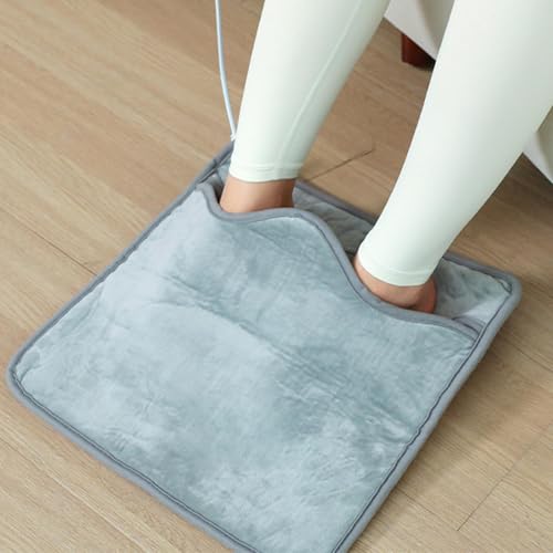 Chauffe-pieds électrique avec température ajustable pour l'hiver